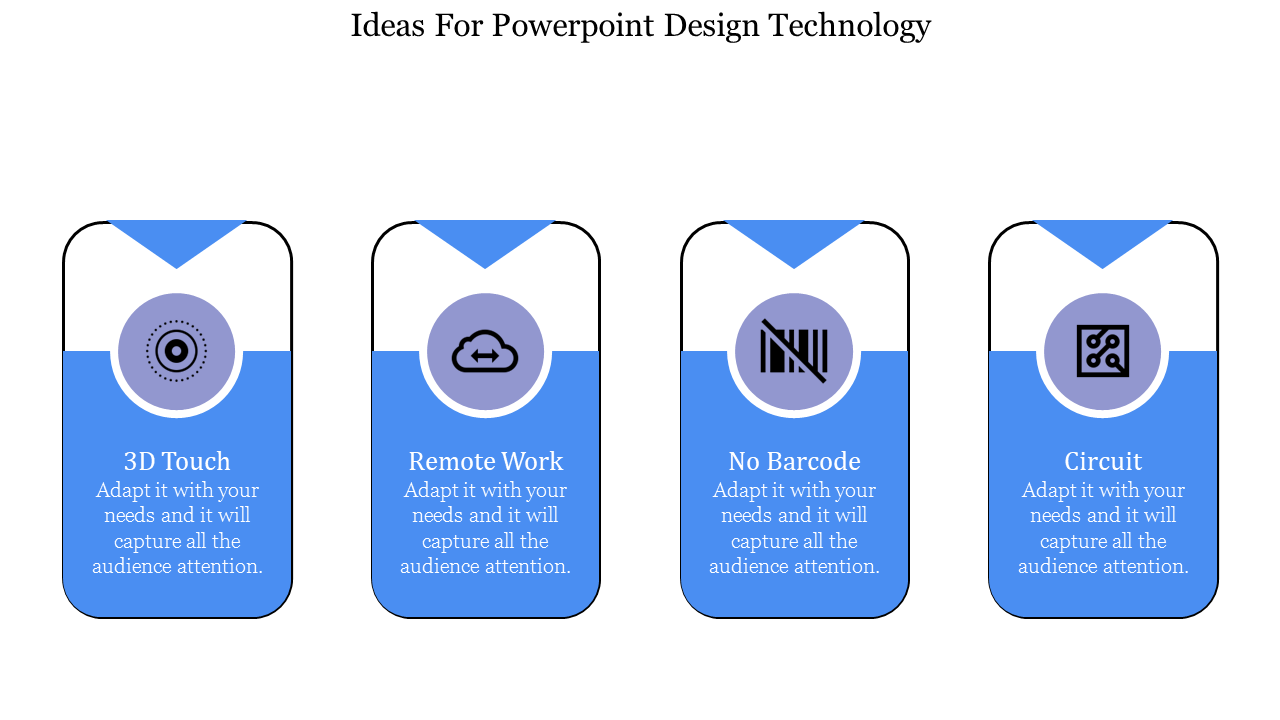 Free - Creative PowerPoint Design Technology Template 
